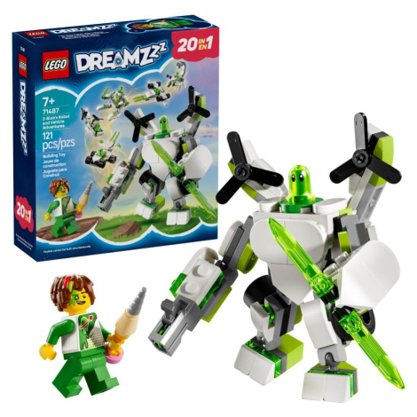 Lego® dreamzzz™ 71487 z-flekova dobrodružství s roboty a vozidly