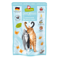 GranataPet pro kočky – Delicatessen kapsička losos a krůta 12 × 85 g