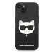 Karl Lagerfeld KLHMP14MSLCHBK hard silikonové pouzdro iPhone 14 PLUS 6.7" black Silicone Choupet