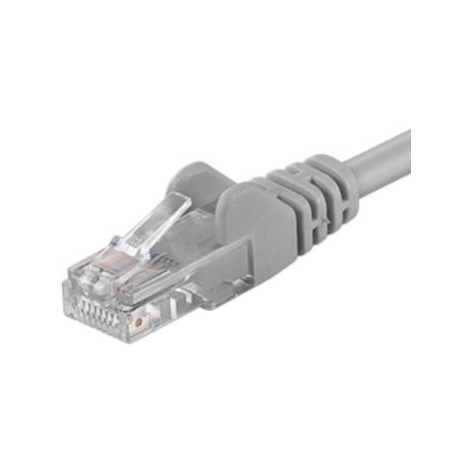 PremiumCord Patch kabel UTP CAT6, 10 m, šedý