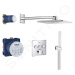 GROHE SmartControl Perfect Sprchový set s baterií pod omítku, 310 mm, 2 proudy, chrom 34712000