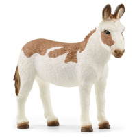 Schleich 13961 Zvířátko Osel americký skvrnitý