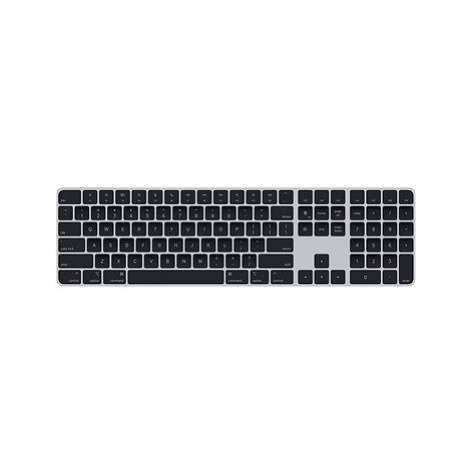 Apple Magic Keyboard s Touch ID a Numerickou klávesnicí, černá - EN Int.