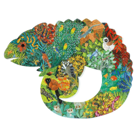 Djeco Puzzle Chameleon 150pcs