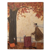 Obraz na plátně Sam Toft - Following hte Pumpkin, 2 - 40×50 cm