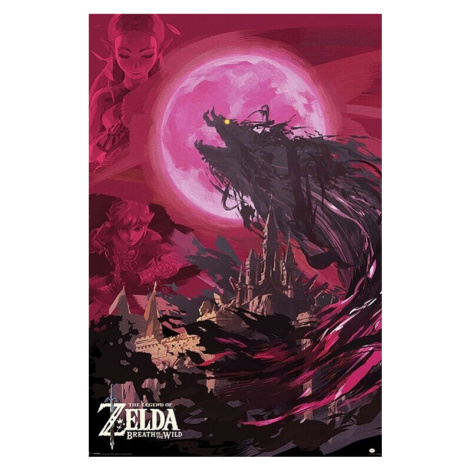 Plakát, Obraz - The Legend of Zelda - Breath of the Wild, (61 x 91.5 cm)