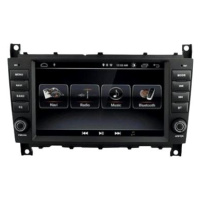 Hizpo 2din Autorádio pro Mercedes-Benz C-Class W203 2004-2007, CLC W203 2008-2010, Android GPS