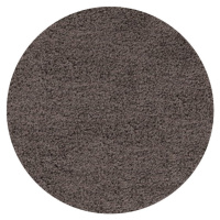 Ayyildiz koberce Kusový koberec Life Shaggy 1500 taupe kruh Rozměry koberců: 80x80 (průměr) kruh