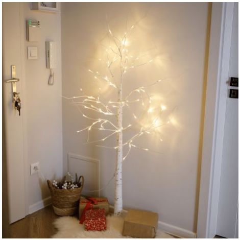 LED vánoční stromeček Bříza 150 cm FOR LIVING