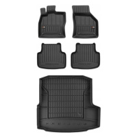 Set 3D gumové autokoberce rohož Škoda Octavia 3 Lb 2012-2017