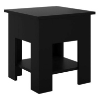 SHUMEE Konferenční stolek černý 40 × 40 × 42 cm kompozitní dřevo, 810272