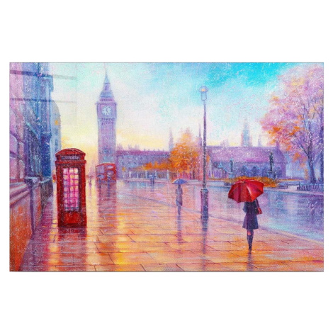 Skleněný obraz 100x70 cm London – Wallity