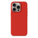 Epico Mag+ Silicone Case for iPhone 15 - MagSafe compatible - tmavě červená Červená