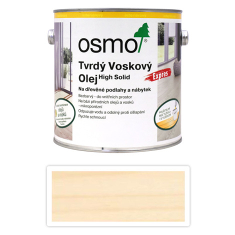 OSMO Tvrdý voskový olej EXPRES 2.5 l Bílý 3340