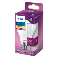 Philips Philips LED žárovka Classic B22 A60 7W 2700K matná