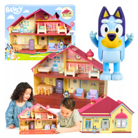 Bluey domeček figurka sada velký dům Bingo blu dárek pro 3 4 5 6 7 8 let