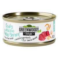 Greenwoods Delight Chicken Fillet, 6 x 70 g - 15 % sleva - Tuna Fillet and Shrimps