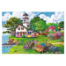 Trefl Dřevěné puzzle 501 - Letní přístav