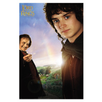 Umělecký tisk Lord of the Rings - Frodo & Bilbo, 26.7 × 40 cm