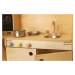 Myminihome Dětská dřevěná kuchyňka s vybavením Zvolte barvu: Nelakovaná