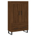 vidaXL Skříň highboard hnědý dub 69,5 x 31 x 115 cm kompozitní dřevo