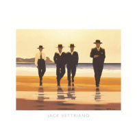 Umělecký tisk The Billy Boys – Billyho chlapci, 1994, Jack Vettriano, 80 × 60 cm