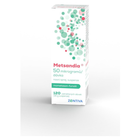 METSANDIA 50MCG/DÁV NAS SPR SUS 120DÁV Zentiva