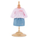 Oblečení sada Top & Skirt Mon Grand Poupon Corolle pro 36cm panenku od 24 měsíců