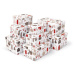 krabice dárková vánoční B-V007-E 24x16x12cm 5370927 - MFP Paper s.r.o.