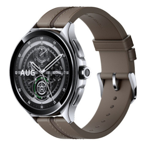 Xiaomi Watch 2 Pro 4G LTE/46mm/Silver/Elegant Band/Brown, 47002