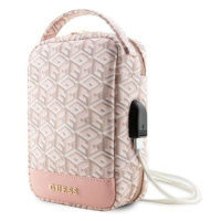 Guess PU G Cube Travel Universal Bag Pink