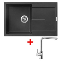 Sinks Ultima 790 Metalblack + Elka