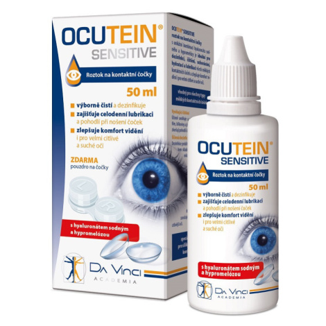 DA VINCI ACADEMIA Ocutein Sensitive roztok na kontaktní čočky 50 ml Simply You Pharmaceuticals