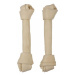 Duvo+ BONES! Knotted Bone 2ks 27cm Uzel bůvolí kost