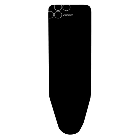 Rolser Potah na žehlicí prkno 110×32 cm, vel.potahu S 120×42 cm, černý - zánovní