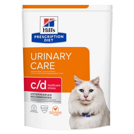 Hill's Prescription Diet c/d Urinary Stress Urinary Care s kuřecím - 3 kg Hills