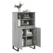 vidaXL Skříň highboard šedá sonoma 60 x 36 x 110 cm kompozitní dřevo