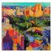 Obrazová reprodukce Above Central Park, Graham, Peter, 40 × 40 cm