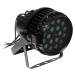 Flash LED PAR 64 18x10W RGBW 4in1 ZOOM IP65