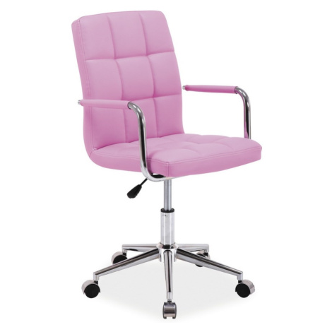 Kancelářská židle BALDONE, růžová Casarredo