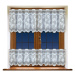 Dekorační vitrážová žakárová záclona GALINA 40 bílá 300x40 cm (cena za spodní díl) MyBestHome