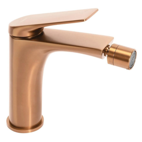 Baterie bidetová Rea Avalon měď kartáčovaná