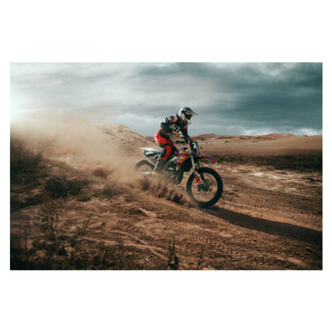 Umělecká fotografie motocross, Artur Didyk, (40 x 26.7 cm)
