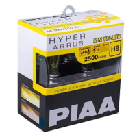 PIAA Hyper Arros Ion Yellow 2500KK H8 - teplé žluté světlo 2500K pro použití v extrémních podmín