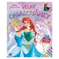 Princezny - Velké omalovánky