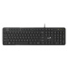 GENIUS klávesnice Slimstar M200/ Drátová/ USB/ černá/ CZ+SK layout