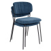 Norddan Designová stolička Rosalie modrá