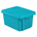 CURVER Úložný box s víkem 16L - modrý R41137