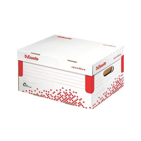 ESSELTE Speedbox, 35.5 x 19.3 x 25.2 cm, bílo-červená Esselte Home