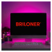 BRILONER USB Smart RGB LED pásek s hudebním senzorem 500 cm 0,05W bílé BRILO 2309-150